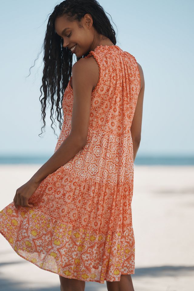 Ro's Garden Sofia Sleeveless Tiered Mini Dress #2