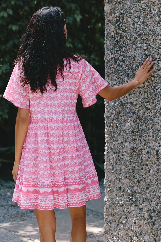 Ro's Garden Vibeka Short-Sleeve Mini Dress #1