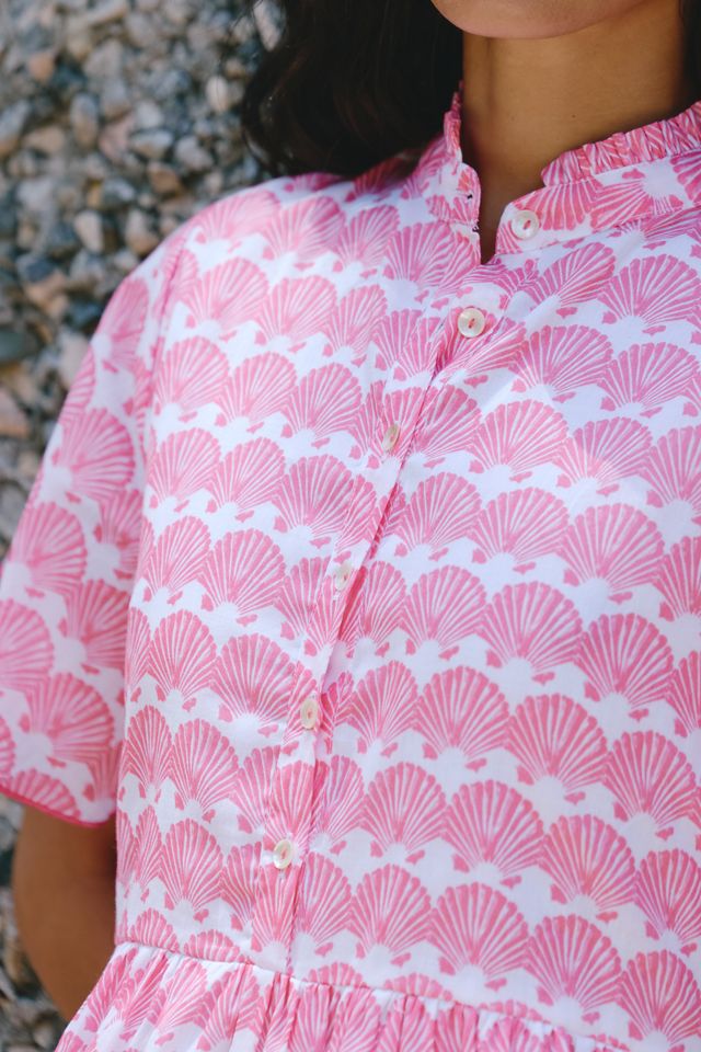 Ro's Garden Vibeka Short-Sleeve Mini Dress #2