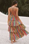 Ro's Garden Nevada Cotton Sleeveless V-Neck Midi Dress