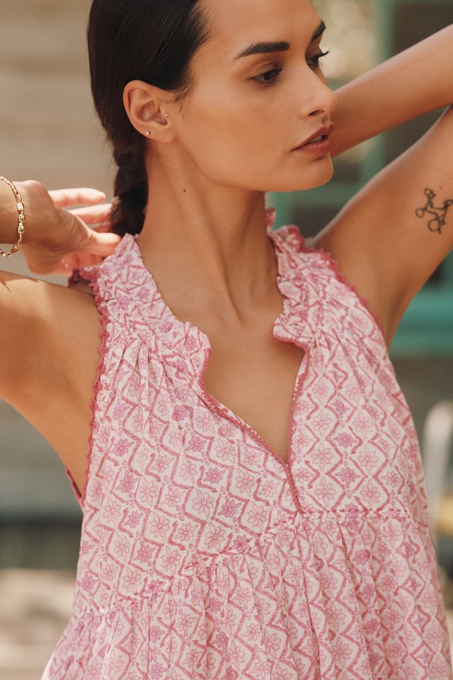 Ro's Garden Sofie Sleeveless Swing Mini Dress #2
