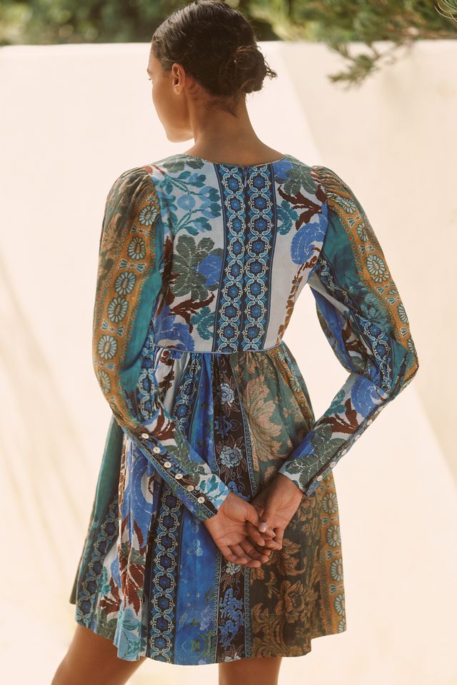 Ro's Garden Jewell Long-Sleeve Mini Dress #2