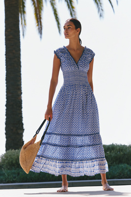 Ro's Garden Hilda Maxi Dress In Multi