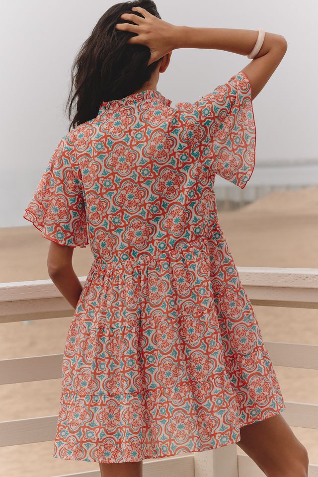 Ro's Garden Vibeka Mini Dress | Anthropologie