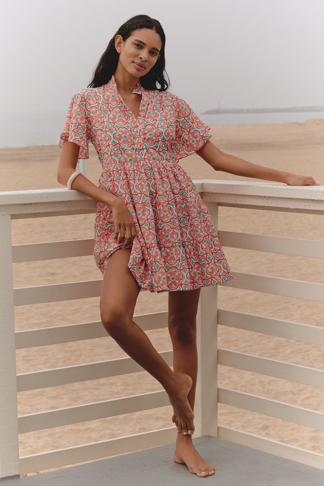 Ro's Garden Vibeka Mini Dress | Anthropologie