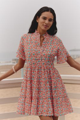 Endless Rose Pleated Tiered Midi Dress | Anthropologie