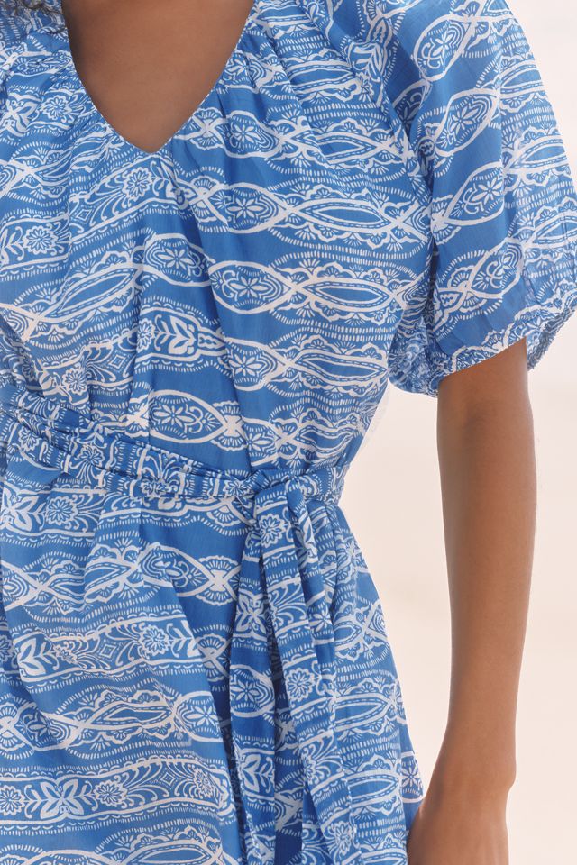 Ro's Garden France Short-Sleeve Midi Dress #2