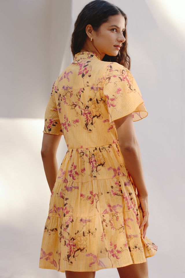 Ro's Garden Vibeka A-Line Mini Dress | Anthropologie