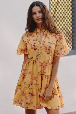 Ro's Garden Vibeka A-Line Mini Dress