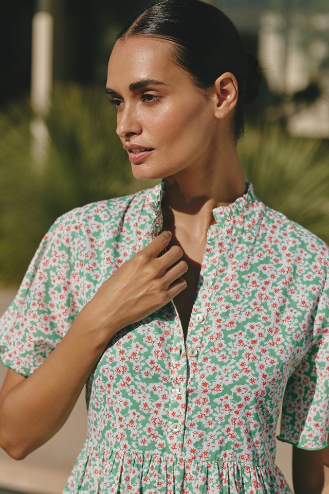 Ro's Garden Vibeka A-Line Short Dress | Anthropologie