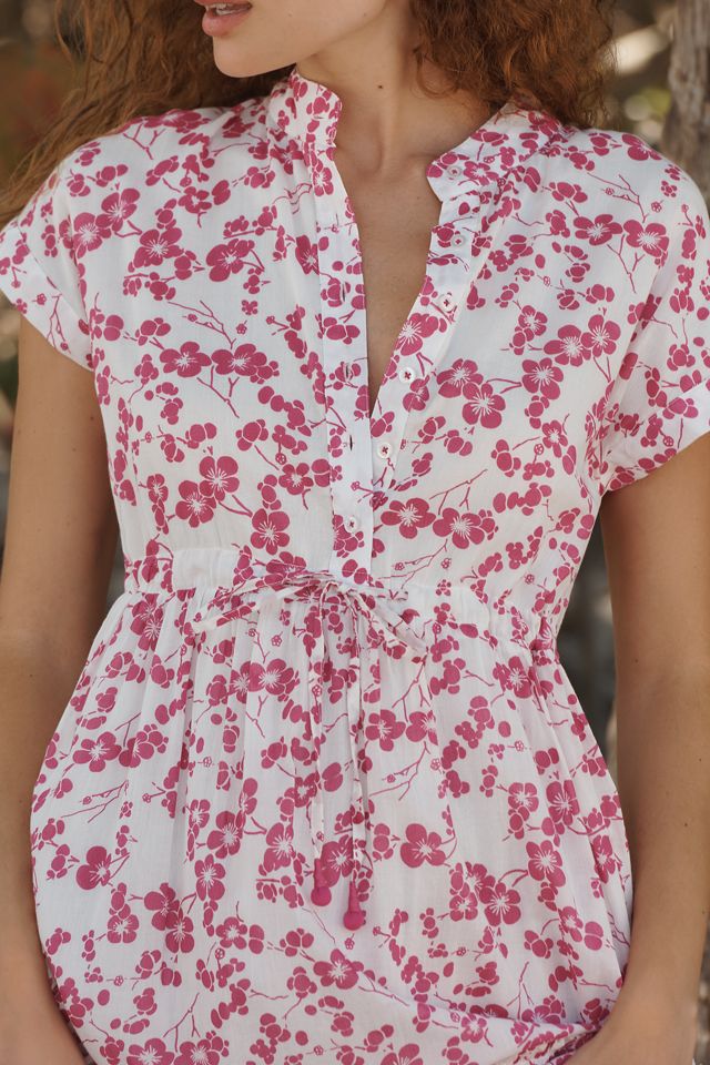 Ro's Garden Mumi Cap-Sleeve Midi Dress #3