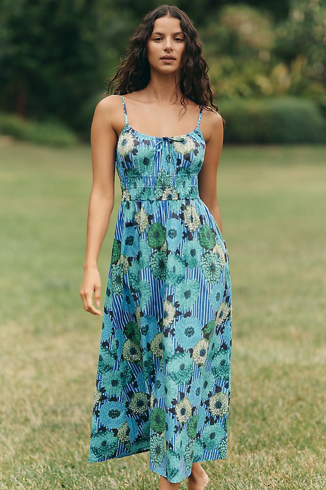 maxi midi dress Marie Mock Neck Maxi dresses It features a round neckline with trim detail and back button close Floral Peplum Detail Midi Dress