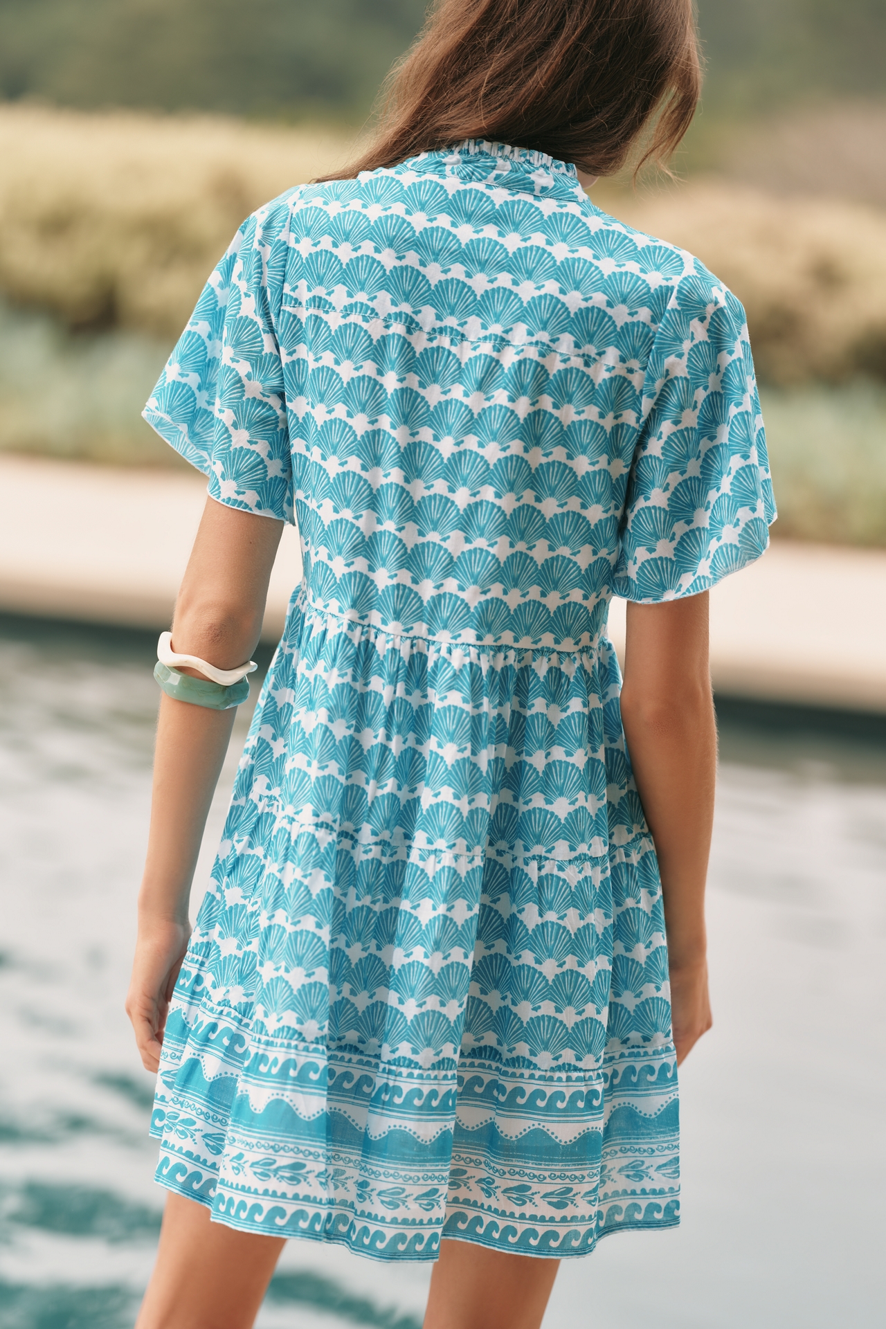 Ro's Garden Vibeka Cotton Mini Dress