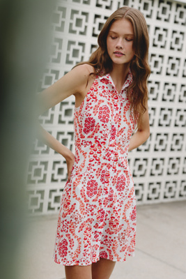 Ro's Garden Regina Cotton Mini Dress | Anthropologie