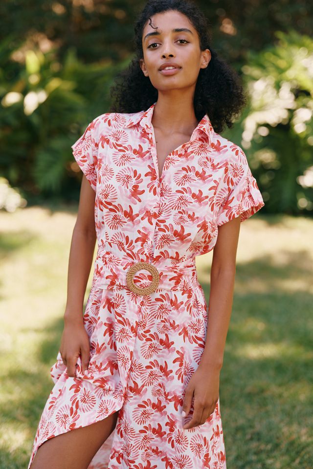 Ro's Garden Catherine Cotton Midi Dress | Anthropologie