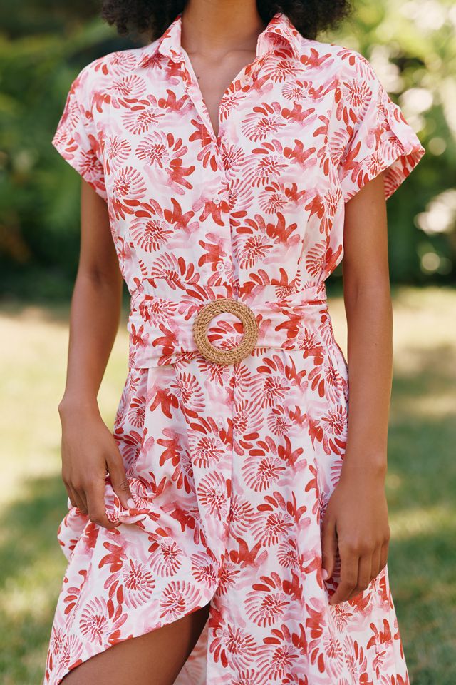 Ro's Garden Catherine Cotton Midi Dress | Anthropologie