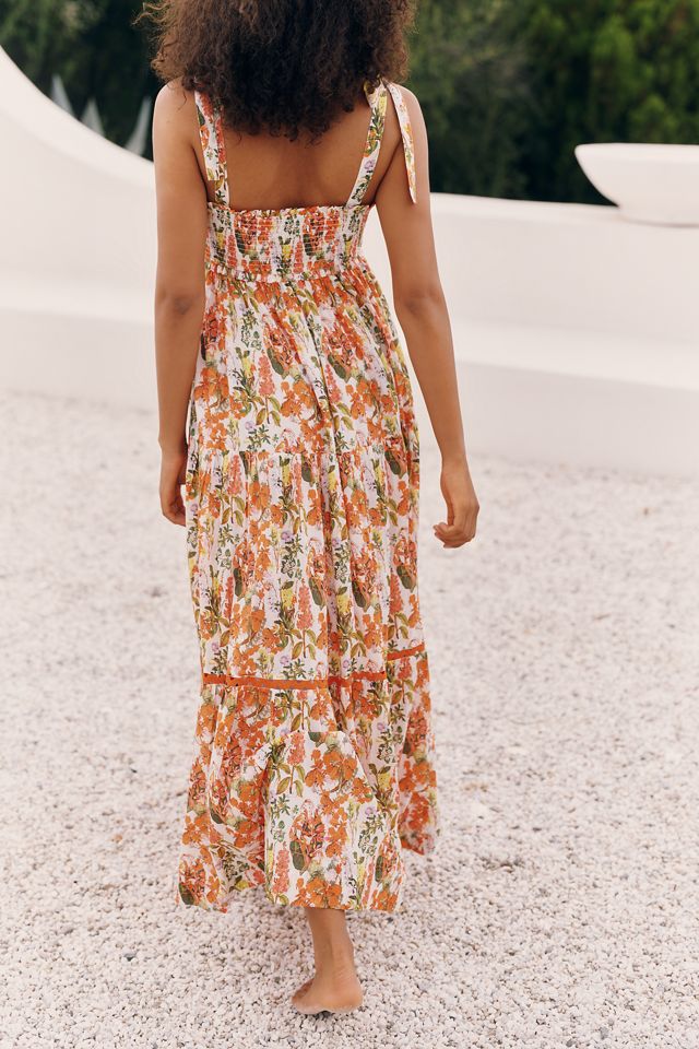 Ro's Garden Reece 100% Cotton Midi Dress #2
