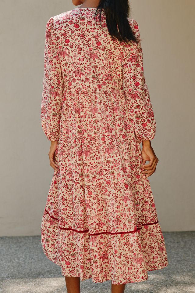 Ro's Garden Daphne 100% Cotton Midi Dress #2