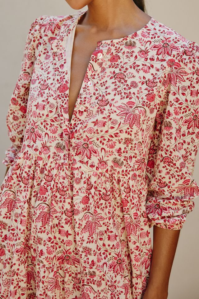 Ro's Garden Daphne 100% Cotton Midi Dress #3