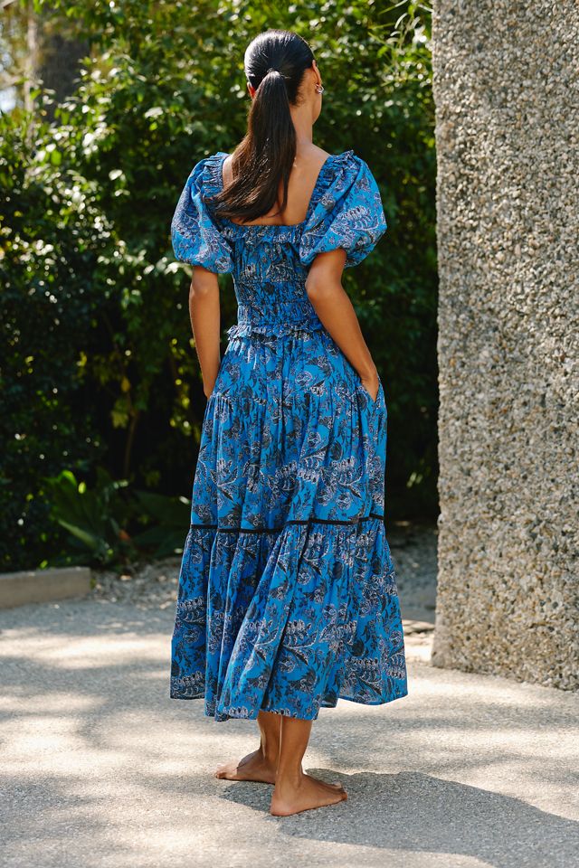 Ro's Garden Percy 100% Cotton Midi Dress #2