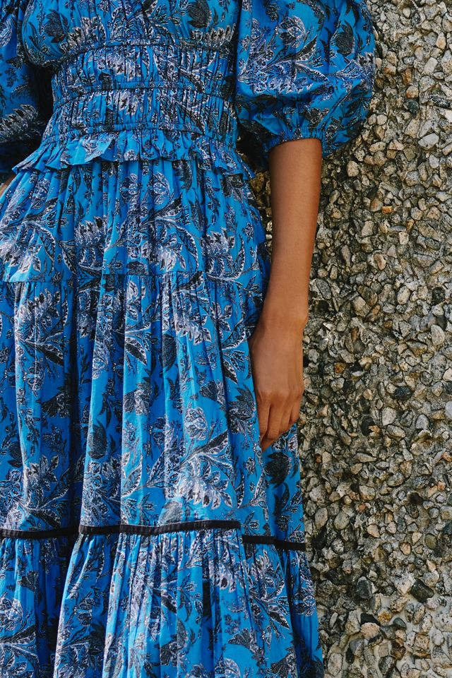 Ro's Garden Percy 100% Cotton Midi Dress #3