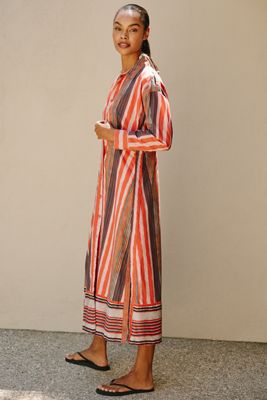 Ro's Garden Jodhpur 100% Cotton Midi Dress