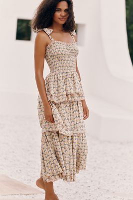 Ro's Garden Spencer Midi Dress
