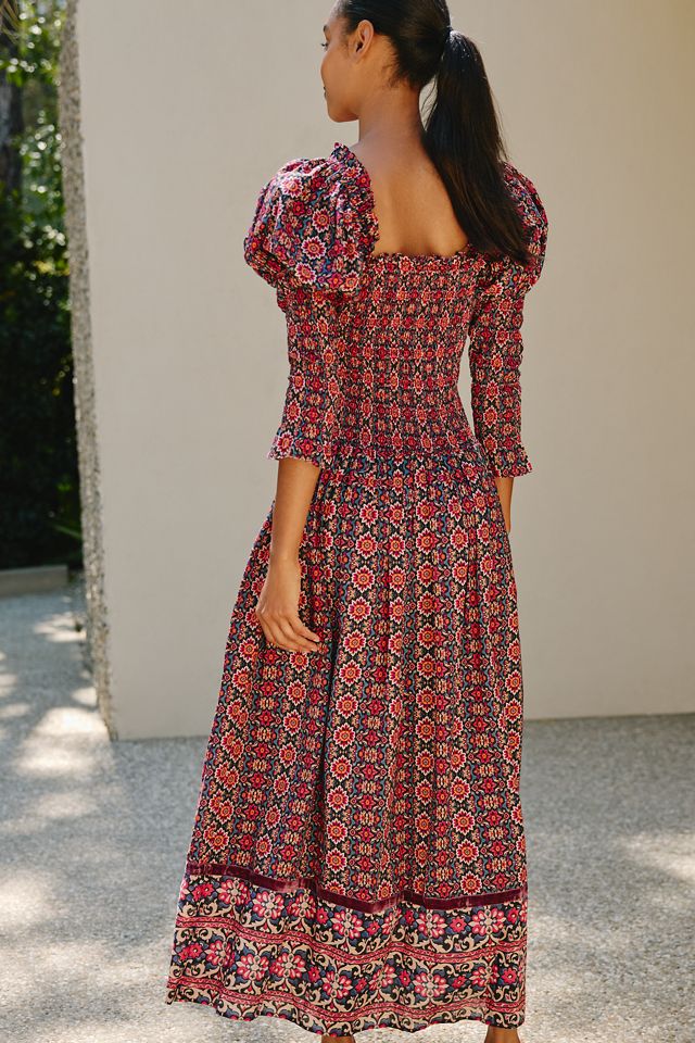 Ro's Garden Jocelyn 100% Cotton Midi Dress #2