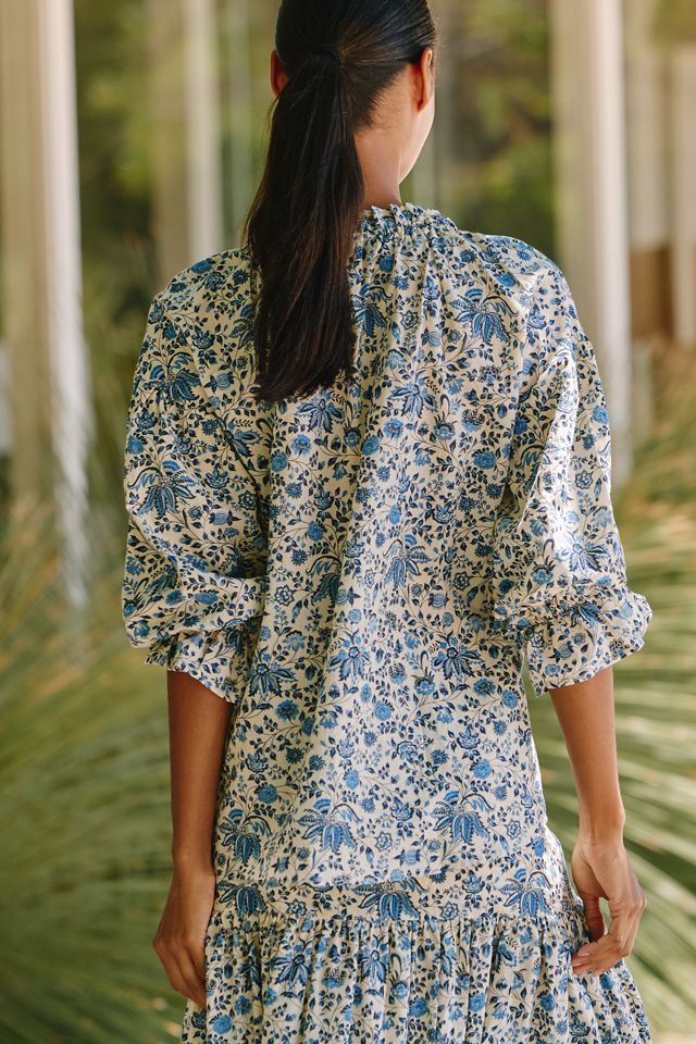 Ro's Garden Rachel 100% Cotton Shirred Shirt #2
