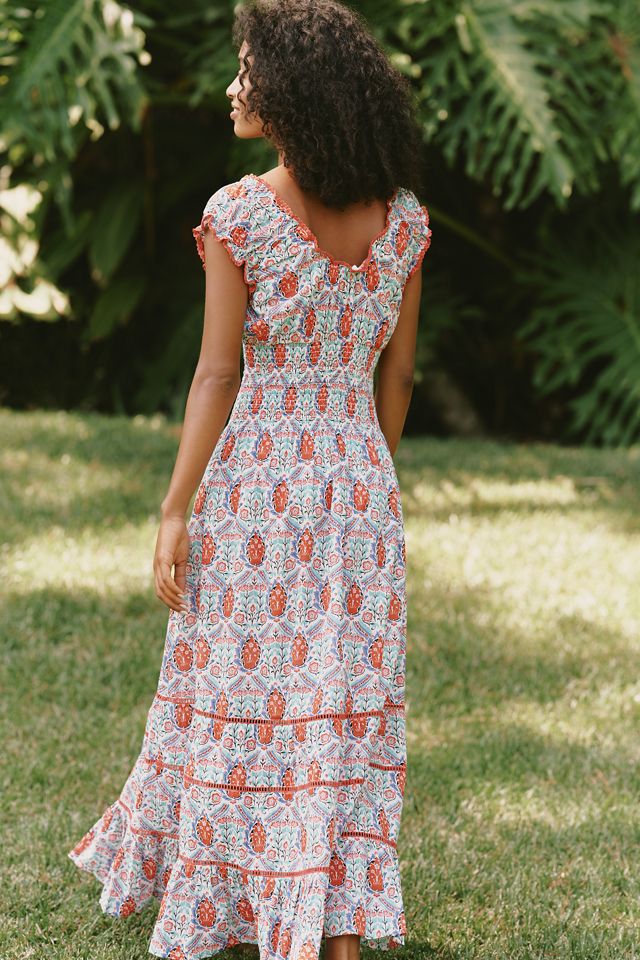 Ro's Garden Hilda 100% Cotton Maxi Dress #2