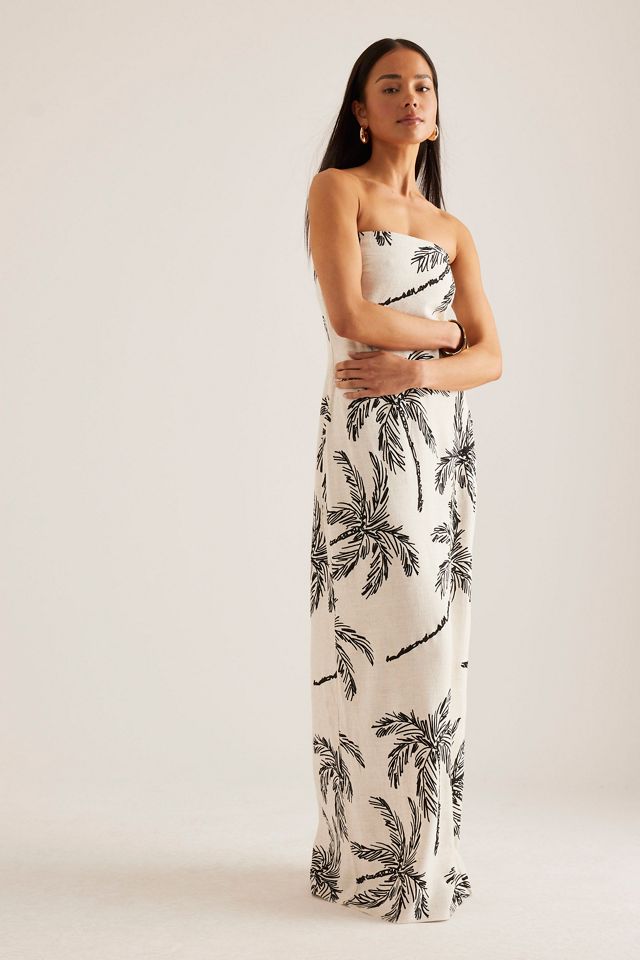 4th & Reckless Carmel Strapless Maxi Dress #2