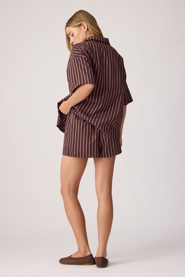 Shorts de Rayas Lara 4th & Reckless #3