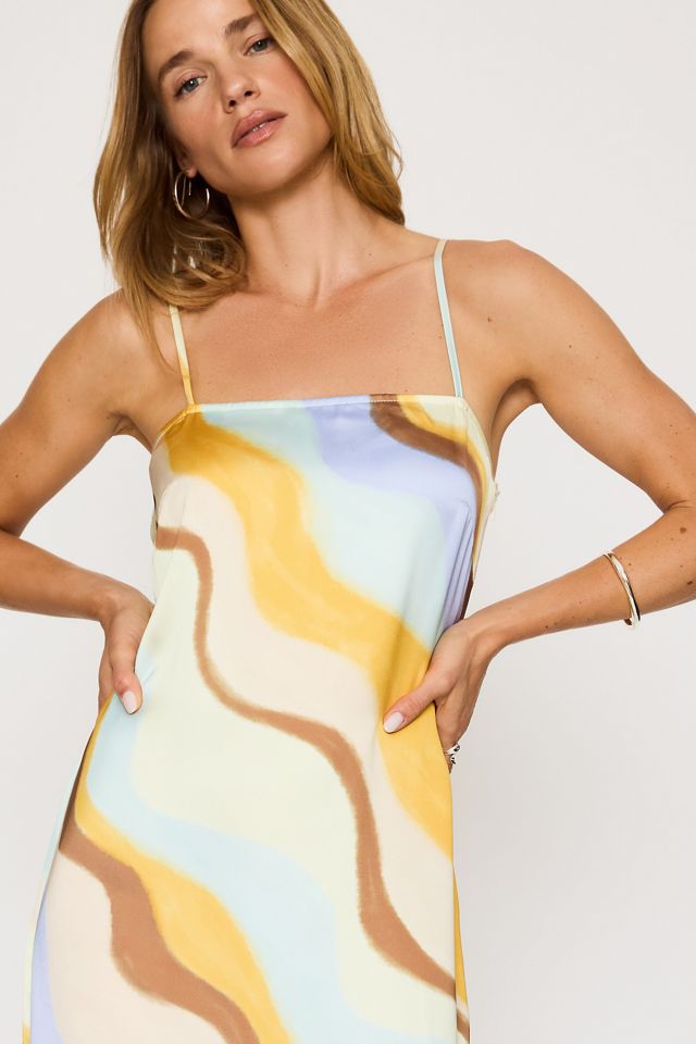 4th & Reckless Serra Satin Maxi Slip Dress #2