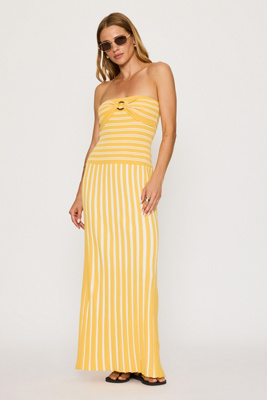 4th & Reckless Thea Knit Bandeau Maxi Dress