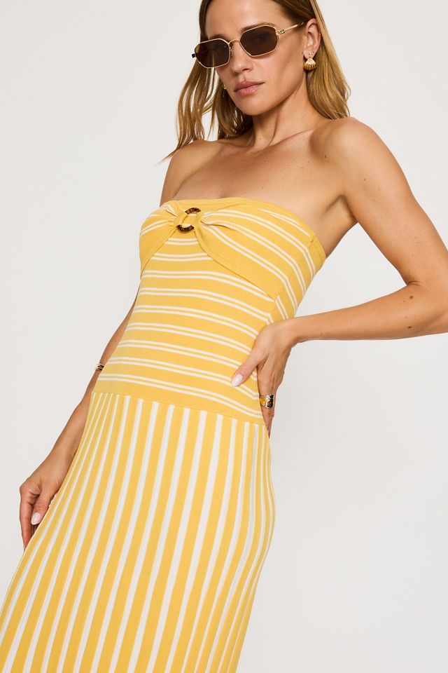 4th & Reckless Thea Knit Bandeau Maxi Dress #1