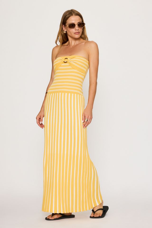 4th & Reckless Thea Knit Bandeau Maxi Dress #3