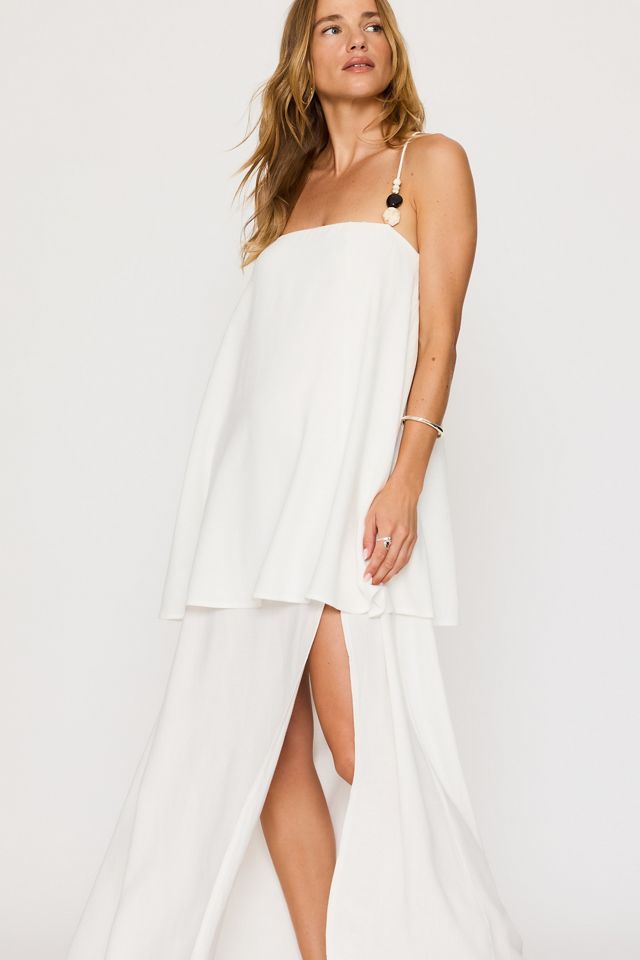 Vestido Maxi con Capas Salma de 4th & Reckless #2