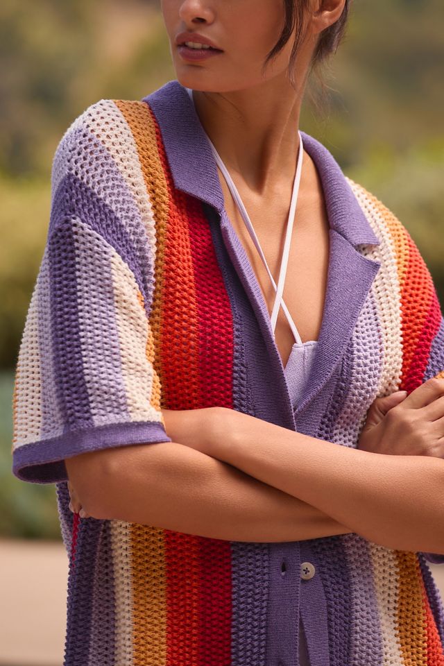 By Anthropologie Strick-Surfshirt #2