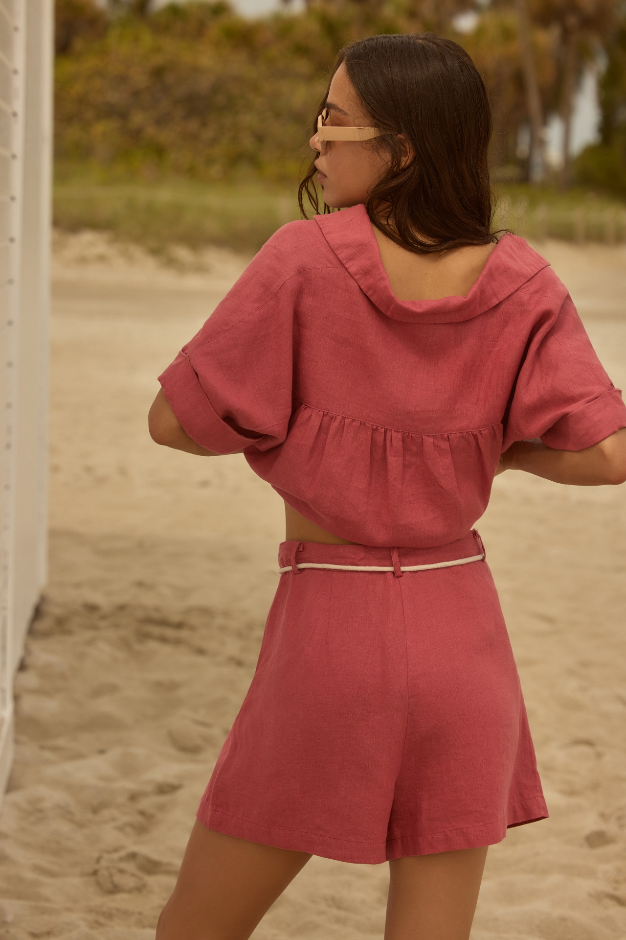 Sundays Rachelle Linen Shorts