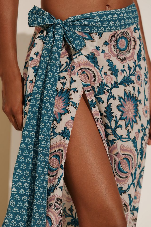 Celandine Wrap Midi Skirt #4