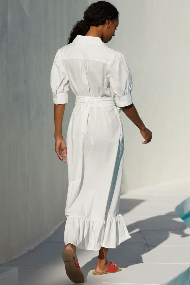 Sundays Frances Tie-Waist Midi Shirt Dress #2