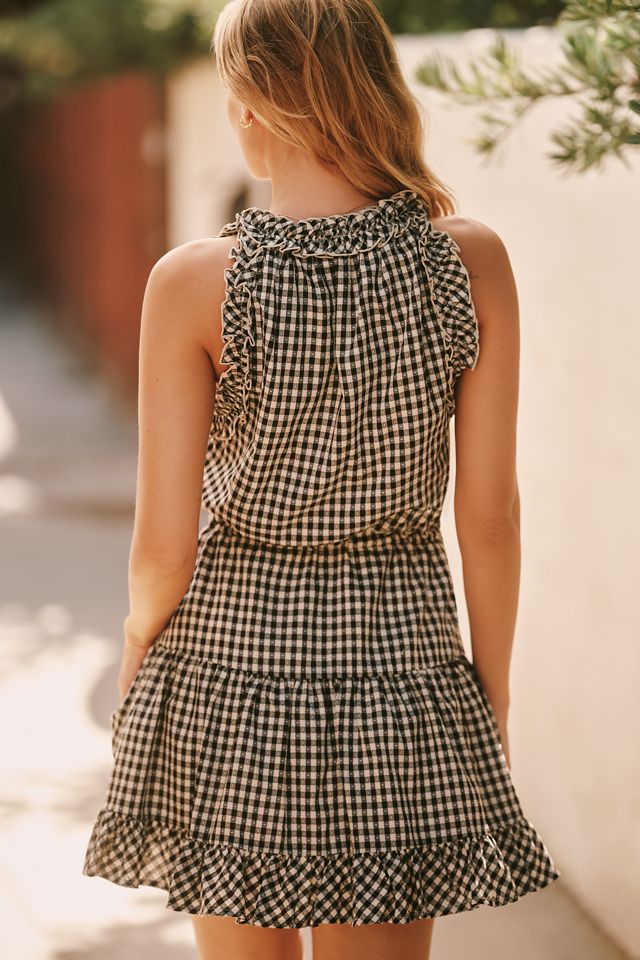 Sundays Sleeveless Gingham Blisse Mini Dress #2
