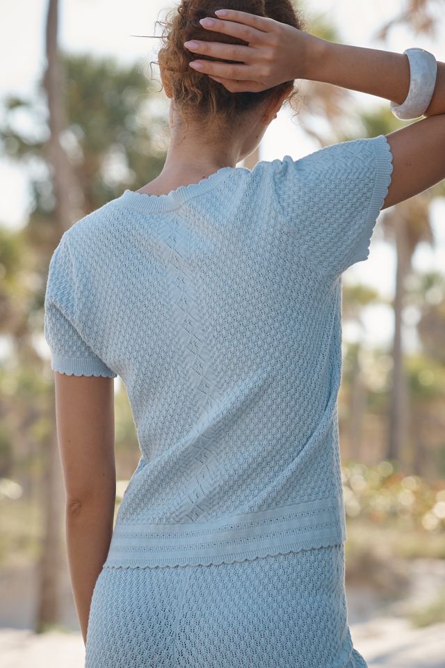 Sundays Tilda Short-Sleeve Cardigan Sweater | Anthropologie