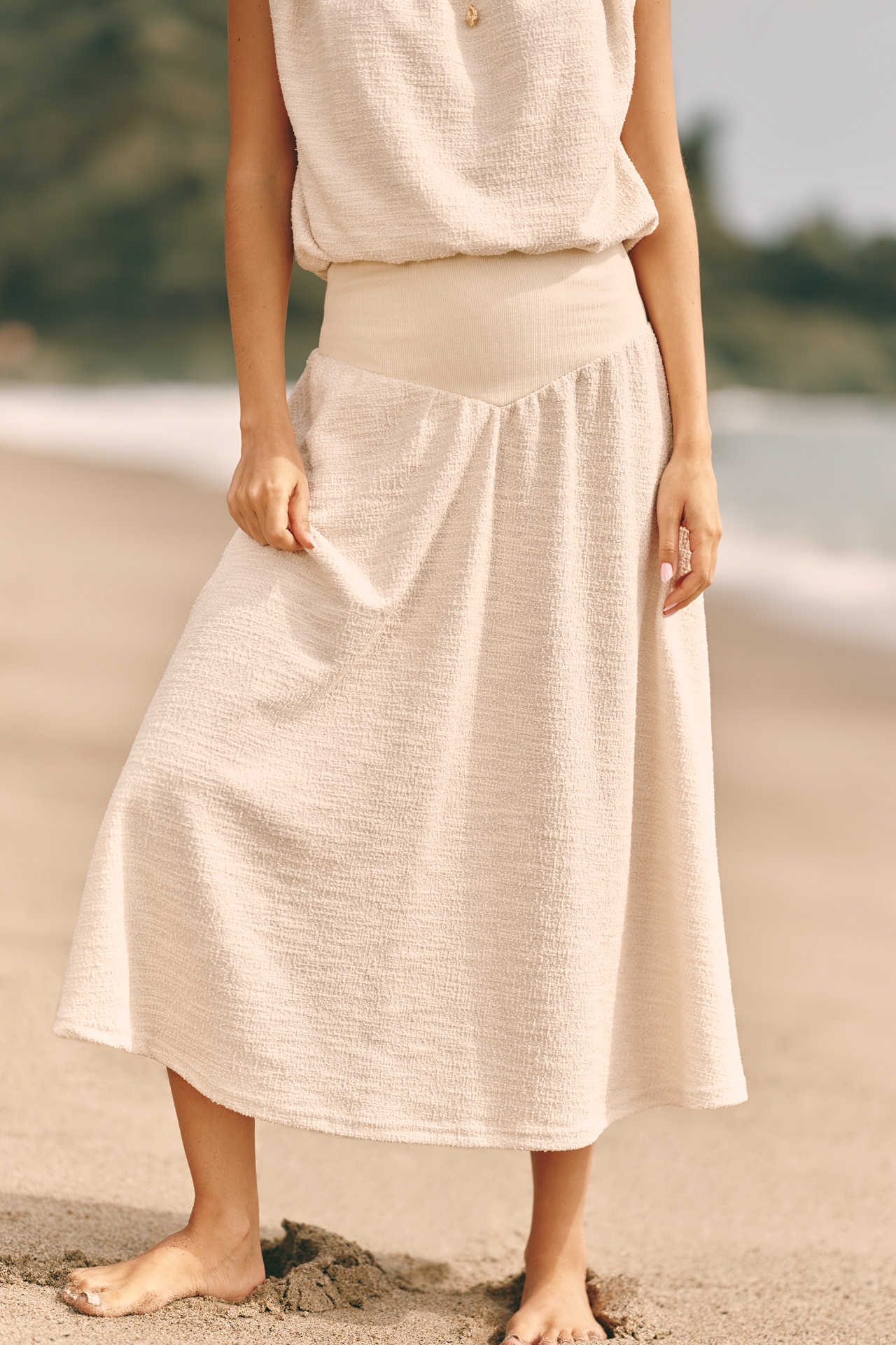 Sundays Saphire Maxi Skirt