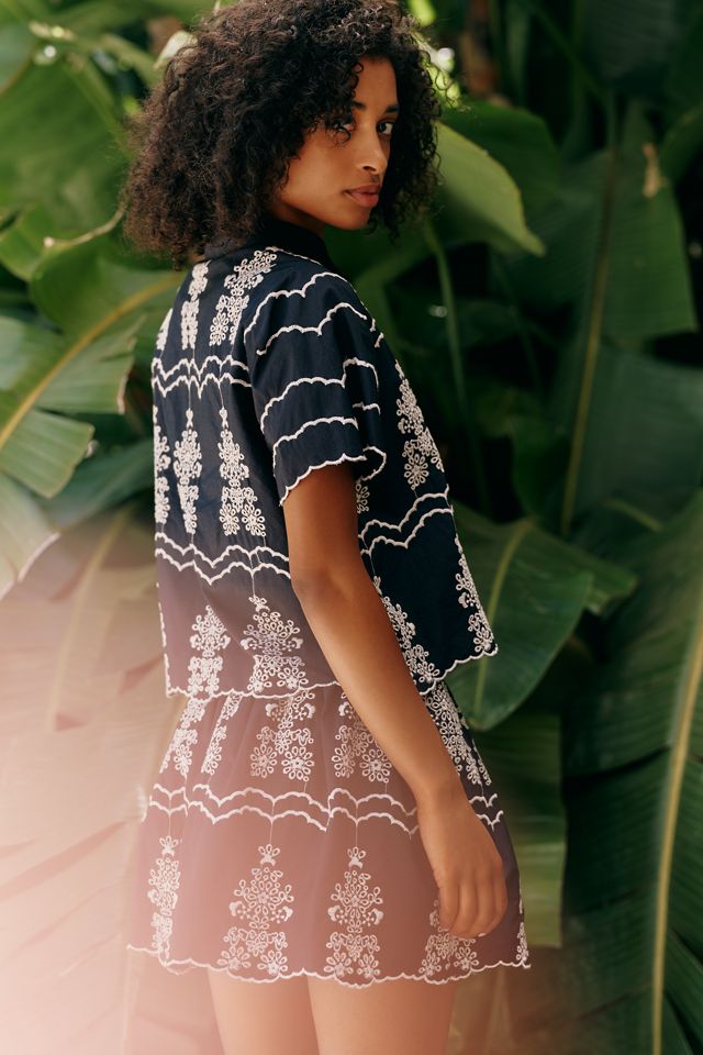 Sundays Clifton Embroidered Shirt | Anthropologie