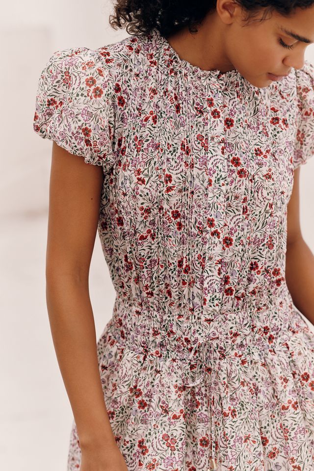 Sundays Poppy 100% Cotton Mini Dress #1
