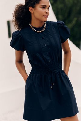Sundays Poppy 100% Cotton Mini Dress