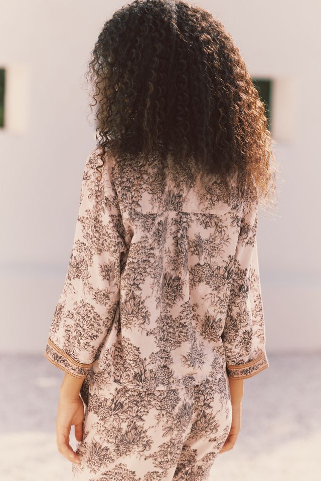 Sundays Simona Cotton Silk Buttondown Shirt #2