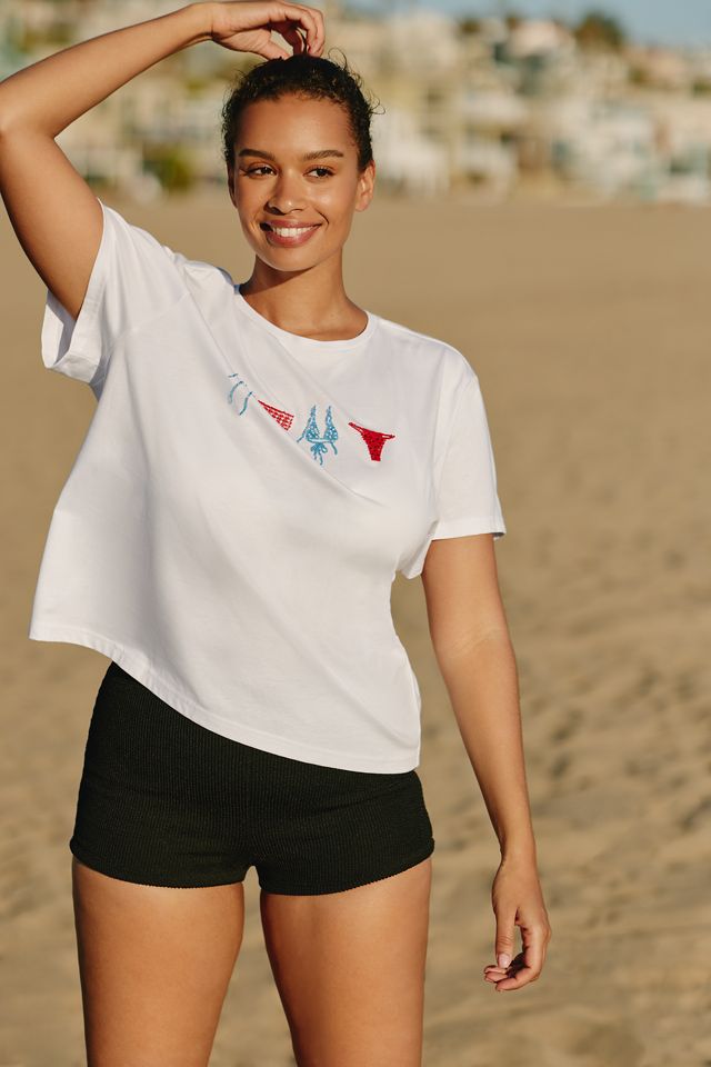 Jacquie The Label Beaded Tee #3