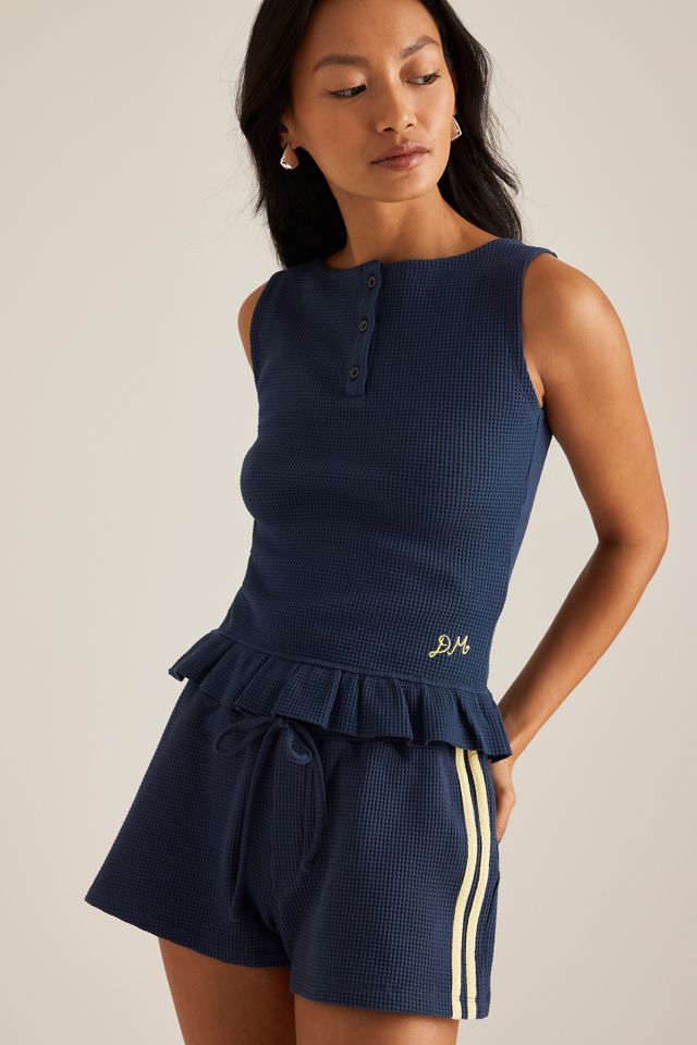 Damson Madder Pippa Waffel-Shorts #3
